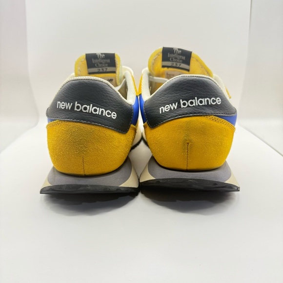 Used New Balance 237 Cobalt Blue Aspen Yellow Unisex Lifestyle Sneakers Men’s 11 - Picture 10 of 12